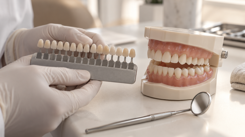 Dra Diana Pulgarin Dental Group Cómo cuidar las carillas dentales: una guía para tu rutina  Image of dp blog blanqueamiento original 20261001 800x450 Diseño de sonrisa